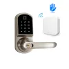 Controllo Nuovo blocco della porta della porta per impronte digitali TTLOCK Digital Smart Card Combination Knob Lock per chiusura per porte fai -da -te home / ufficio / hotel