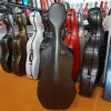 Инструменты Заводской выходной хранилище виолончели 4/4 Case Case Carpy Carbon Fible Cello Hard Case 3,6 кг красочный