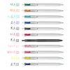 Pens 8pcs/set Japan Uni UMNS38 / 05 8C Gel Pen Uni Ball One Push Color Gel Pen Bullet 0.38 / 0.5mm Student Office Supplies