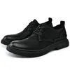 Chaussures habillées mode 2024 Tuxedo d'automne Design Classic Classic en cuir de haute qualité confortable à lacets décontracté