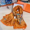Silk sjaalontwerper merk dames sjaals zomer lange sjaals handgemaakte wraps luxe dierenprint geborduurde sjaals