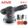 Autiwoz Kablosuz Araç Parlatma Makinesi Kablosuz Araç Parlatıcı 5800rpm Fırçasız Çift Eylemli Araç Makinesi 12V Pil 240409