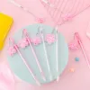 Penne 12/60 PCS all'ingrosso INS Girl Heart Cherry Blossom Penderant Gel Pen