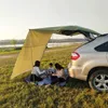 Tenten en schuilplaatsen Outdoor Car Tail Side Tent Luifel Camping Luifel Parasols Schaduw Zeil zonnebrandcrème PU2000 Waterdichte anti-UV Sunshades Tenda