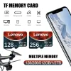 بطاقات Lenovo 2TB بطاقة الذاكرة 128GB الفئة 10 V60 TF Card 1TB MINI SD CARD 512GB السرعة العالية Micro TF SD 256GB لمحول Nintendo