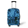 Accessoires Kwaliteit stretch doek trolley case Beschermende hoes trendy camouflage koffer bagagereksel voor 1832 inch reisaccessoires