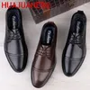 Zapatos casuales hombre oxfords genuino cuero de cuero negocio holgazanería