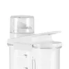 Butelki do przechowywania proszek proszkowy pojemnik na wielosiężne przezroczysty zbiornik detergentowy