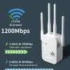 Routrar 1200 Mbps WiFi Repeater Wireless Extender WiFi Booster 5G 2.4G DualBand Network Amplifier Long Range Signal WiFi Router Home