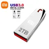 Gehege Xiaomi USB 3.0 Hochgeschwindigkeits -Flash -Laufwerk 2TB 1 TB Pendrive wasserdicht