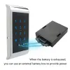 Control Sary Smart Electronic Lock Password Drawer Lock Cabinet Door Lock EMID4100 file cabinet lock AA battery powered