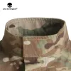 Calzature emersongear per bambini set di uniforme tattica autunno mc color kids camouflage dunting tuge per top a maniche lunghe+pantaloni lunghi em6929