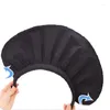 Berets Summer Suncreen Shell Sun Hat Women Razem Grzeżem Składane Wizje Koreańskie opaskę na zewnątrz UV Ochrona plażowa Hair Hoop Hoop Hats