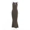 Urban Sexy Dresses Spring and summer Pure Sleeveless Dress Women Sexy sheath Hotsweet Korean Style Fashion Feminino New Arrival Popular Chic Y240420