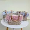 Bohemian Feather Straw Bag Handbag Designer Bamboo Handle Basket Bag Shoulder Bags for Women 2023 Travel Woven Rattan Beach Bags