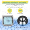 Rengörare Eiwei Ultrasonic Cleaner Bath 2L 60W 40KHz med DEGAS Värme Timer Digital Display Ultraljudshem Apparat