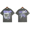 Hellstar Punk Designer T -shirt Set met elastische korte mouwen shorts voor mannen en vrouwen