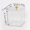 Storage Bottles Qtip Holder Dispenser Clear Plastic Apothecary Jars With Lids For Bathroom Vanity Countertop