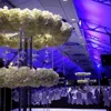 Partydecoratie 5 stcs) Metalen bloem vloer vaas kolomstand geometrische centerpieces voor tafels bruiloft display rack 533