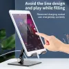 Stands Universal Tablet Desktop Stand per supporto per tablet esteso pieghevole regolabile in metallo per Samsung Xiaomi Huawei Postano tablet per telefono
