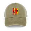 Ball Caps Team di calcio Macedonia.Cappello da cowboy Fluffy Beach Outing Men Women's