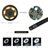 Cameras 1/2/3PCS MM IP67 Waterproof Endoscope Camera 6 LEDs Adjustable USB Android Flexible Inspection Borescope Cameras for Phone PC