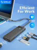 마우스 Orico USB C Hub Typec 도킹 스테이션 - HDMICOM USB 3.0 어댑터 4K30Hz PD100W 카드 책 iPad Pro Huawei 용 스플리터 읽기