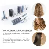 Dryer 8in1 Hair Dryer Hot Air Brush Combs Volumizer Blower Hot Cold Air Hair Styling Paddle Brushes Smooth Frizz Ionic 110V/220V