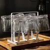 Wine Glasses 370ml/460ml Drinking Bottle Transparent Glass Whiskey Cup Creative Foreign Beer Drinkware Brandy Bar Cups