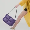 Podets Fashion en cuir rembourré sac fourre-tout pour femmes designer matelassé sacs à main de luxe Soft Pu Sacs Down Cotton Winter Bag Big 2022