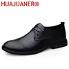 Zapatos casuales hombre oxfords genuino cuero de cuero negocio holgazanería