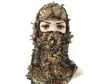 Hats New Ghillie Anzug Ghillie Camouflage Blatthut 3d Full Face Maske Kopfbedeckung Türkei Camo Hunter Hunting Accessoires