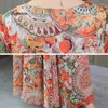 Casual Dresses Spring Summer Vintage Print Chiffon Boho Dress Beach Elegant Women Party Vestidos Rebicoo
