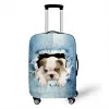 Accesorios Pet Dog Luggage Cover Trend de mezclilla de mezclilla.