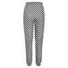 Pantalones de mujer Black Nordic Lines Jogger Femenino Mínimo Minimal Elegante Diseño de otoño Hippie Gran tamaño Regalo de cumpleaños