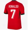 2024 Euro Portuguesa Portugalia Koszulki piłkarskie Ronaldo Joao Felix Pepe Bermardo B.fernandes Camisa de Futebol2024 J.Moutinho Football Shirt Men Kids Kit Women Women Women Women Women