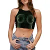 Women's Tanks Sexy Y2K Tops 3D Printing Art Upcycle Clothes Ideias Fashion Outfits Abstract Body Funny Crop Top Round Neck Women Summer Vest