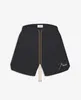 Sogd rhude spring summer embroidery washed high street drawstring Terry shorts mens and womens fashion
