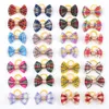 Accesorios para mascotas de 100 piezas Bows Bows Fashion Lindos Bows Bows Rubber Bands Decoración de cuello para 240418