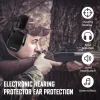 Accessoires Zohan Noise Protection Electronic Earmuff Shooting Earmuffs for Hunting Ear Muff Tactical Headset with Remplacement Gel Cupt