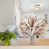 Decoratieve bloemen 110 -stks Gedroogde Pampas Grass Decor Natural Bouquet Tails Rustic Farmhouse Wedding Boho Home