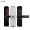 Control EGFirtor TTLock Bluetooth Fingerprint Wood Door Lock APP Remote Control Password IC Card Key Electronic Smart Apartment Lock X5