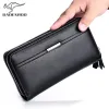 Cüzdan badenroo yeni moda deri erkek cüzdan çantası gündelik debriyaj lüks paralar cüzdan cep telefon çantası çok işlevli erkek para çanta
