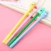 Pens 24Pcs/Set Korean Cute Pens Novel Kawaii Food Drink Can Cup Funny Stationery Pen Gel Back to School Item Material 2022 Desk Goods