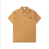 Italie 2024 Luxury Mens Polo-Shirts Summer Brands de mode Cortique Polos Men Men de concepteur broderie à manches courtes # 180