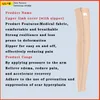 ジッパー瘢痕形成固定を備えたアーム脂肪吸引圧縮包帯用のグレードガーメントエラスティックスリーブ240409