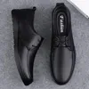 Scarpe casual uomini che si vestono formale per calzature vera pelle oxford classica da uomo da uomo all-match
