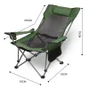 Accessoires im Freien Klappstuhl zum Mittagessen Breakbett tragbare Rückenlehne Fischerei Sessel Stuhl Strand Deckchair Halb Liege