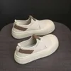 2024 Summer Novo Instagram Sapatos brancos respiráveis para mulheres, aluno da moda, sapatos de tábua casual, sapatos de rua 6916