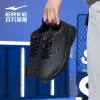 Botas genuínas erke masculino esportivo de sapatos 2023 Couro de outono impermeável versatilidade simples tênis leves leves e leves